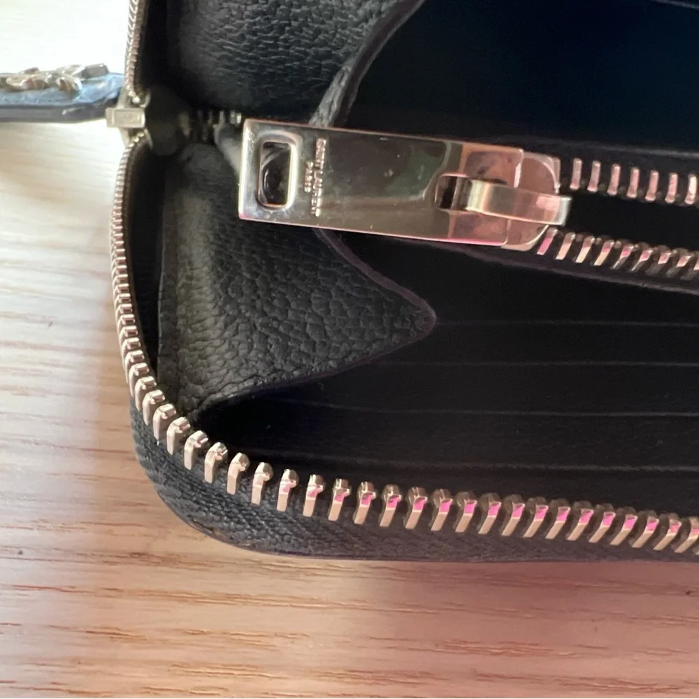 YSL Zippy Leather Long Wallet - Picture 6 of 8